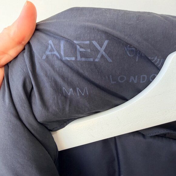 Alex Eagle Sporting Club The Richmond Puffer Jacket Men’s Size S Navy - Picture 7 of 16